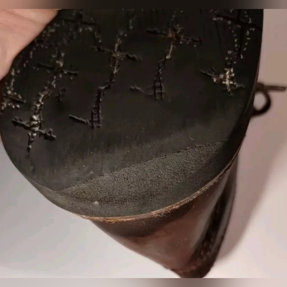 John Varvatos Brown Leather Chukka Boots Lace Up Low Sz 10 main image 6